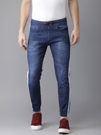 Men's Designer feel separator Jeans Blue