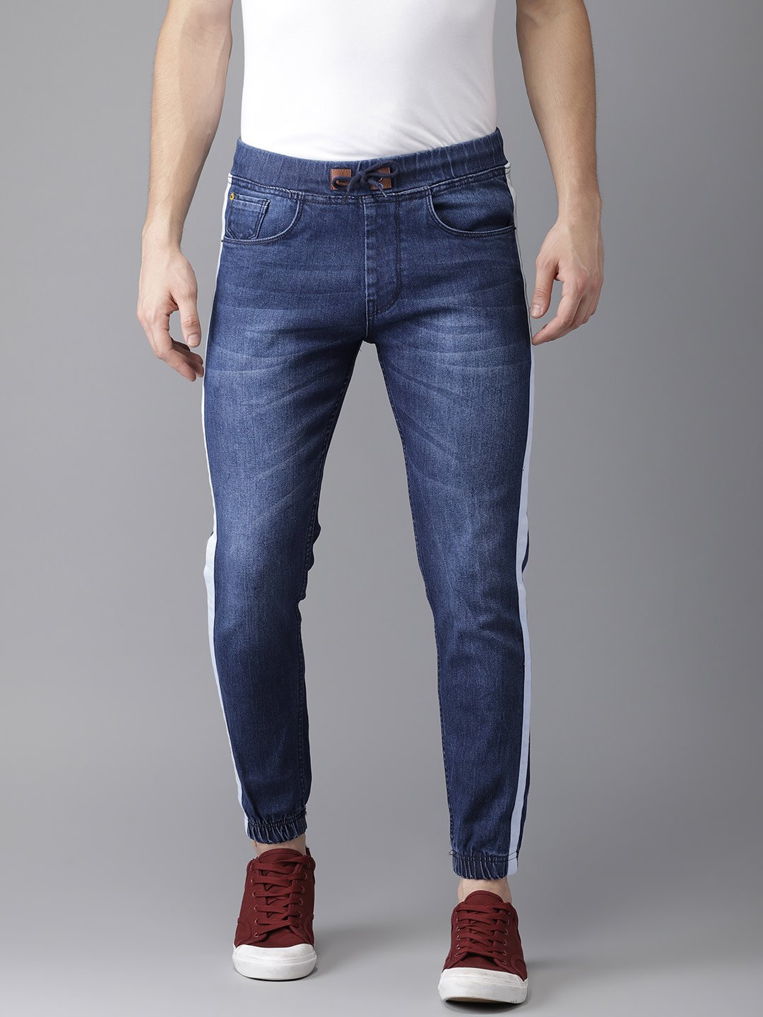 Men's Designer feel separator Jeans Blue