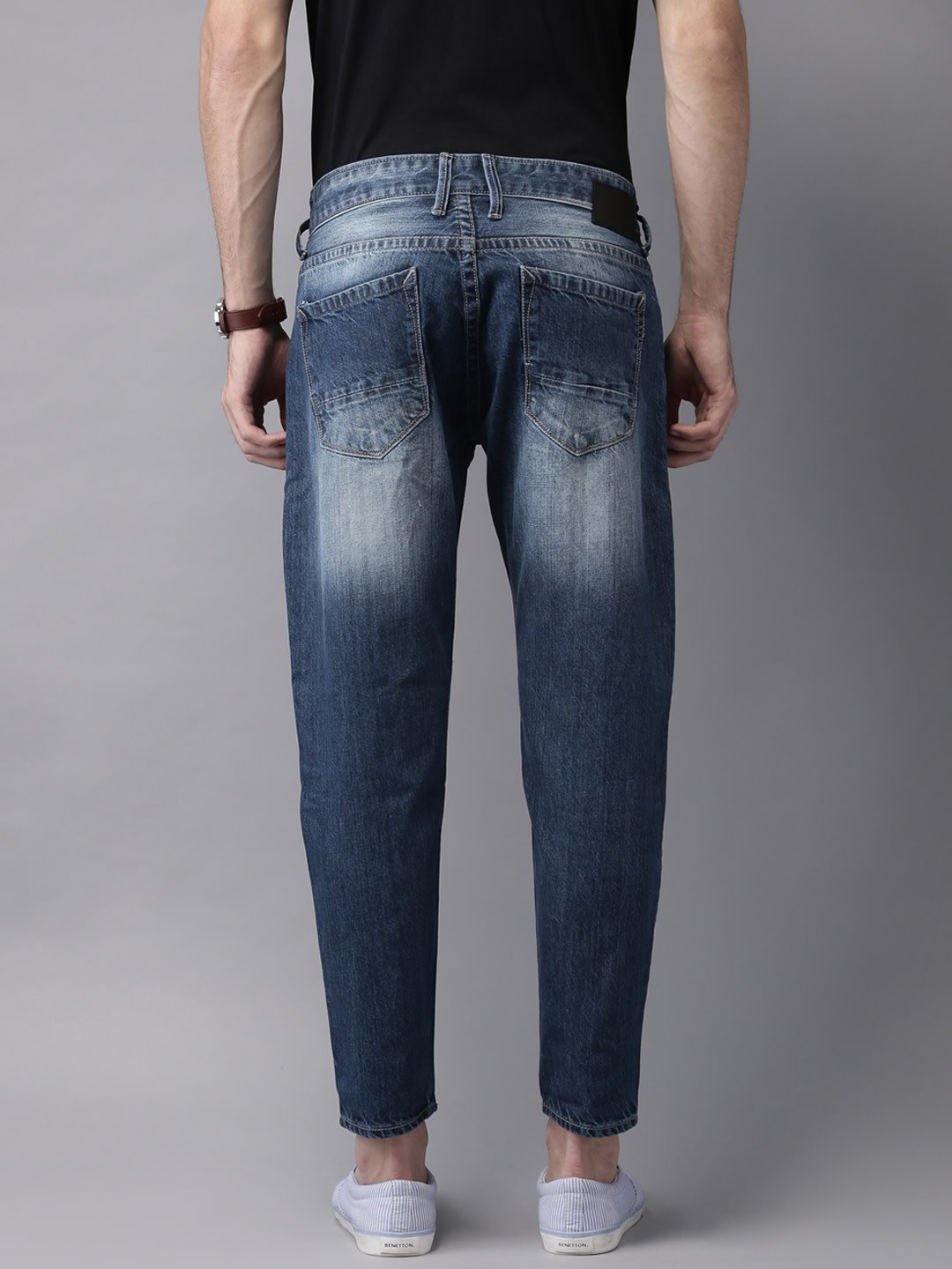 Men's  Sportily Stylish Outdoor Blue Jeans