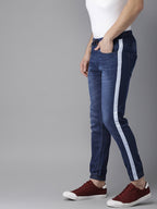Men's Designer feel separator Jeans Blue
